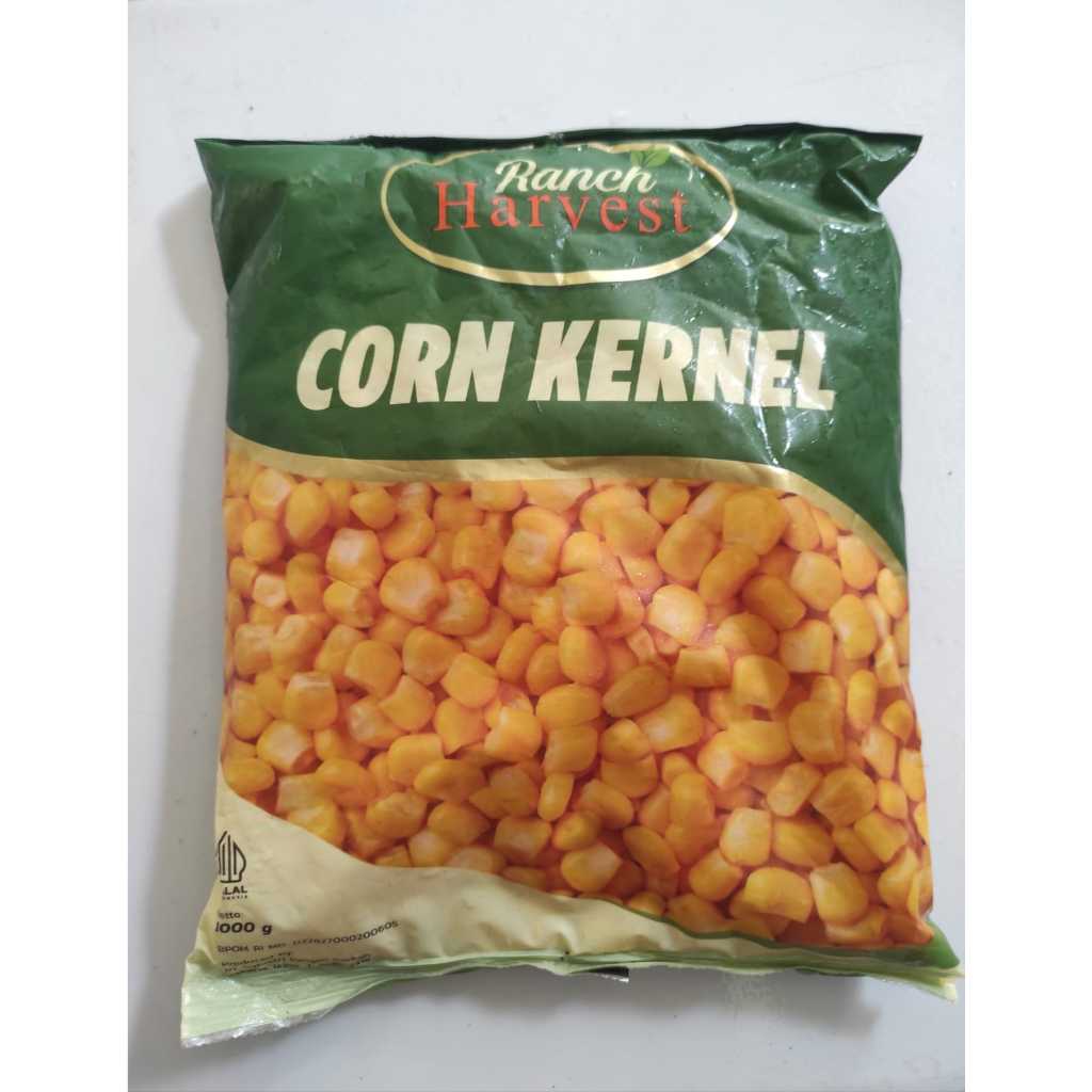 

IDN FROZEN VEGETABLES CORN PREMIUM 1KG PACK RANCH HARVEST