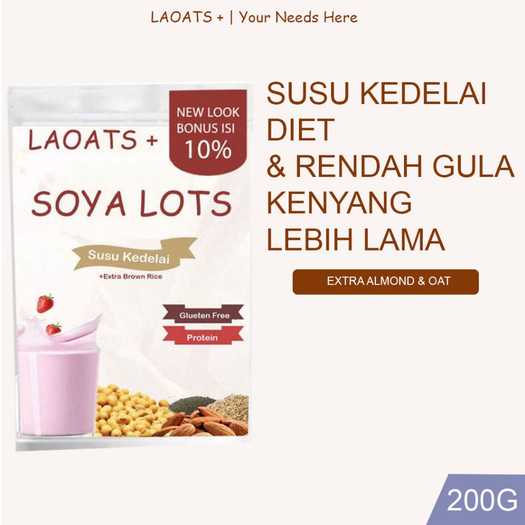 

susu kedelai bubuk protein laoats