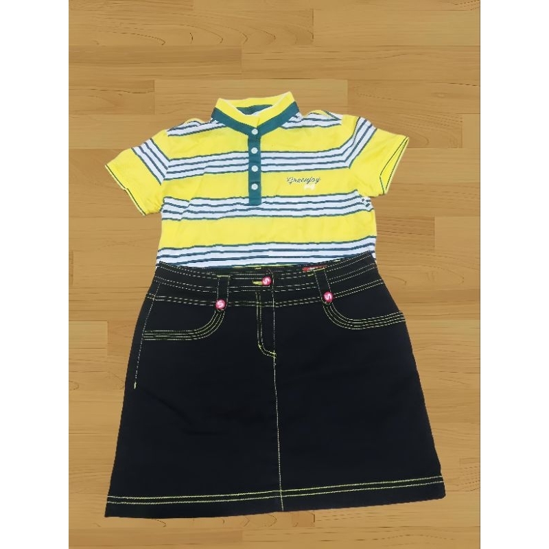 Baju Golf Set The Simpsons X Greenjoy