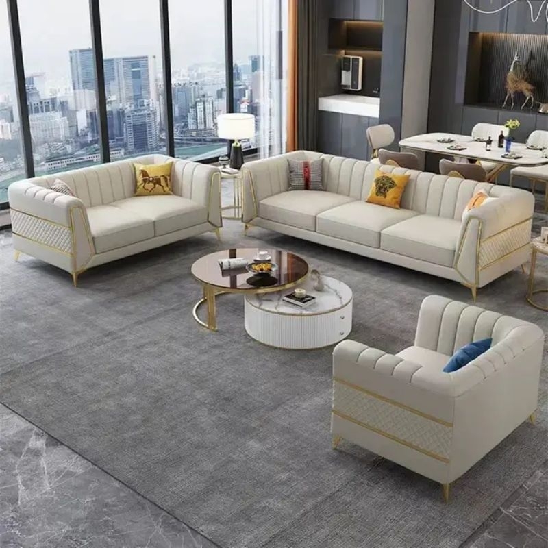 Sofa Ruang Tamu Minimalis Sofa Retro 321 Seater Full Minimalis Model Terbaru