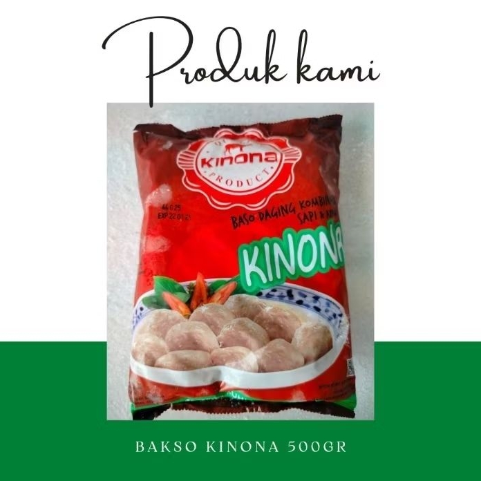 

Bakso kinona 700gr