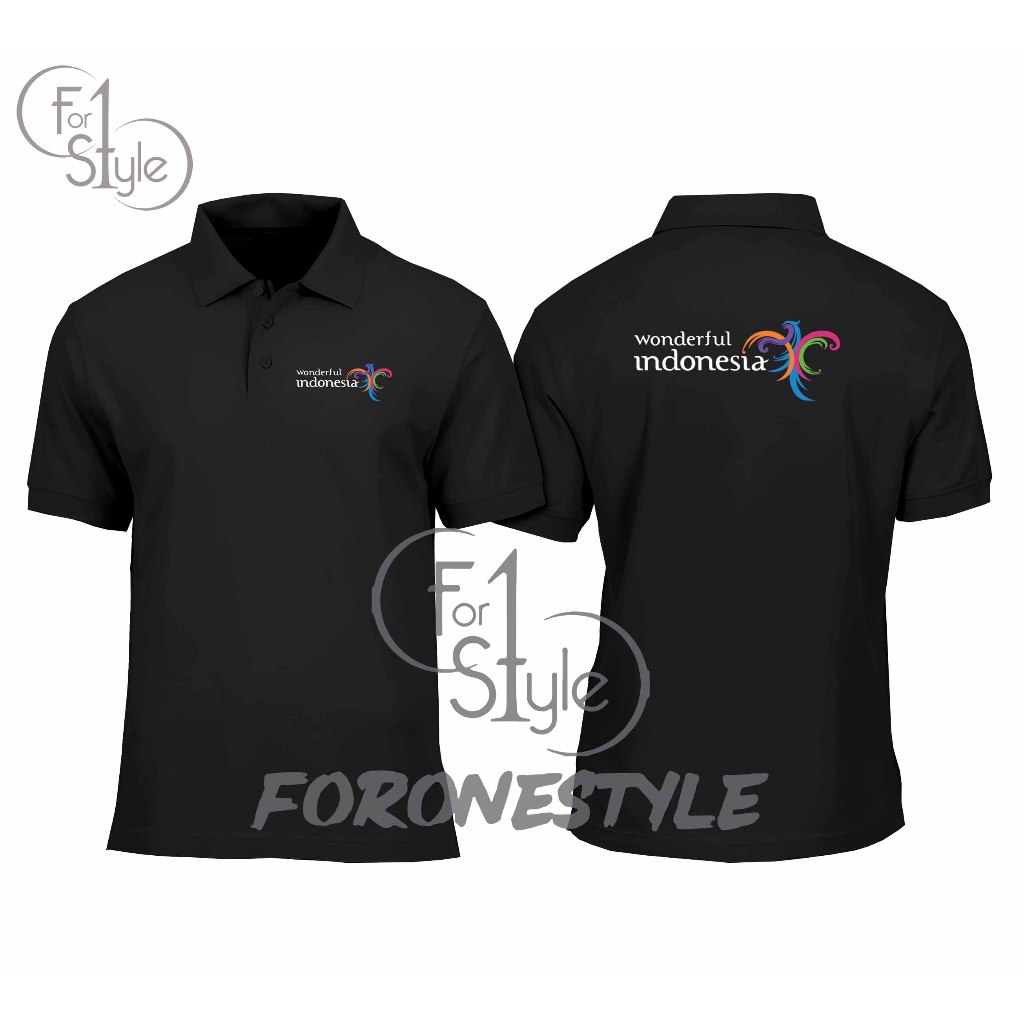 POLOSHIRT WONDERFUL INDONESIA - POLO WONDERFUL INDONESIA - FORONESTYLE