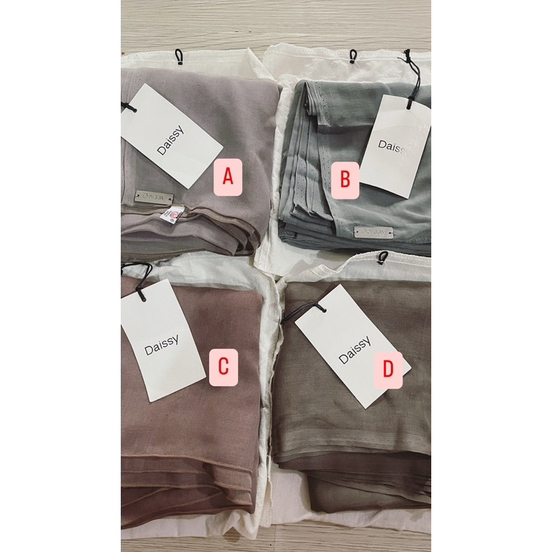 PRELOVED SCARF PARTE / NUETA / BWBYAZ / GONEGANI / BWBYAZ / GEULIS / DAISSY / ISKANTI / KELANA SCARF