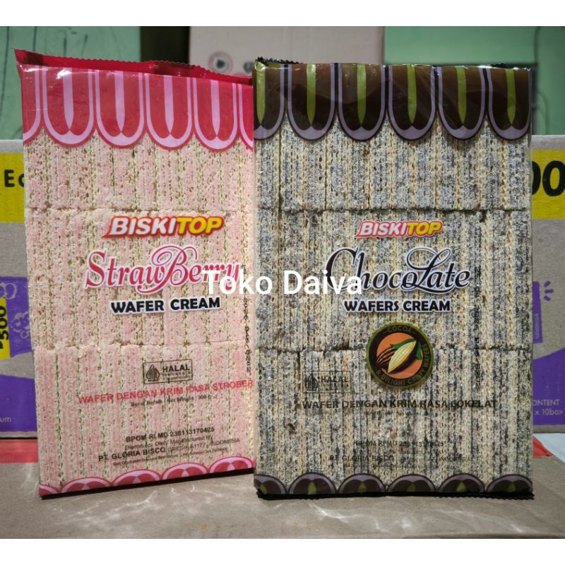 

Biskitop Wafer Cream