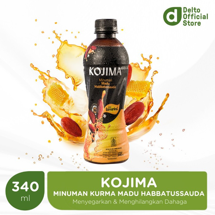 

Kojima Minuman Kurma Madu Habbatussauda 340 ml