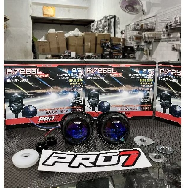 Projie Proji Projector Biled Pro7 P725BL MARK III 2.5 60WATT