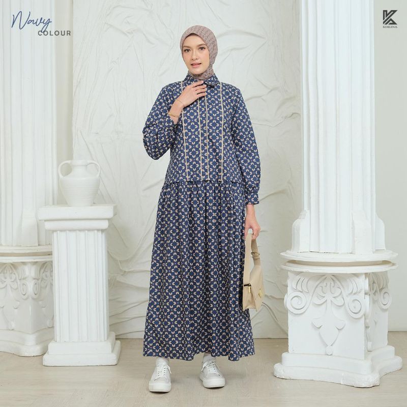 Nida Dress by Korina ORI terbaru
