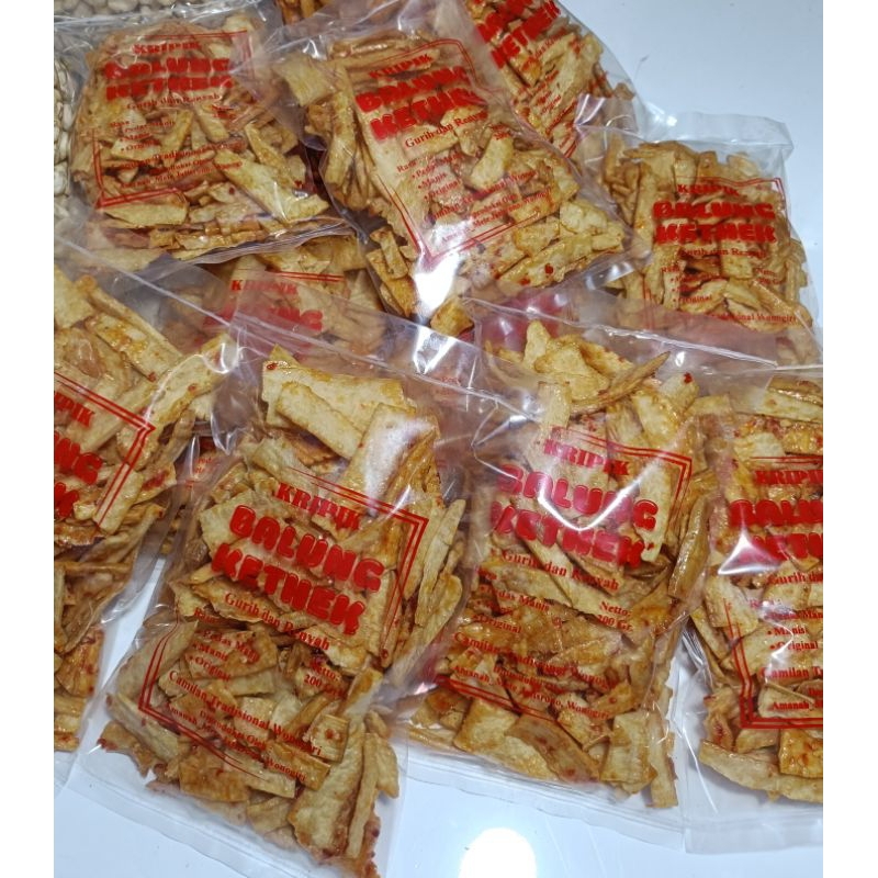 

PROMO FRESH (COD) Balung Kethek/Loncis/Balung Kuwuk/Kripik Singkong Pedas Manis