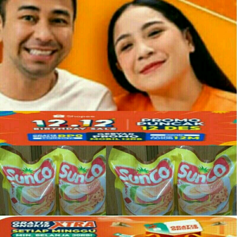 

Minyak goreng sunco isi 2liter
