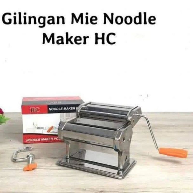 Penggiling Mie Orange Pasta Maker Alat / Mesin Pembuat Pasta Mie Kulit Pangsit