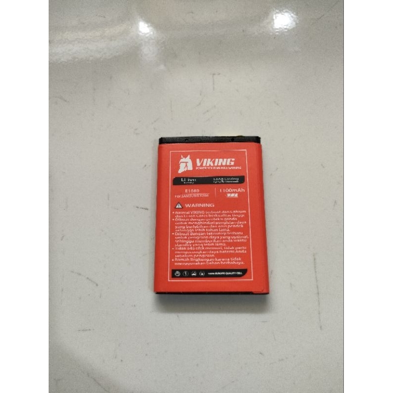 Baterai / Batrai / Batre / Battery Viking Double IC Samsung X208 / E1272 / Lipat Caramel
