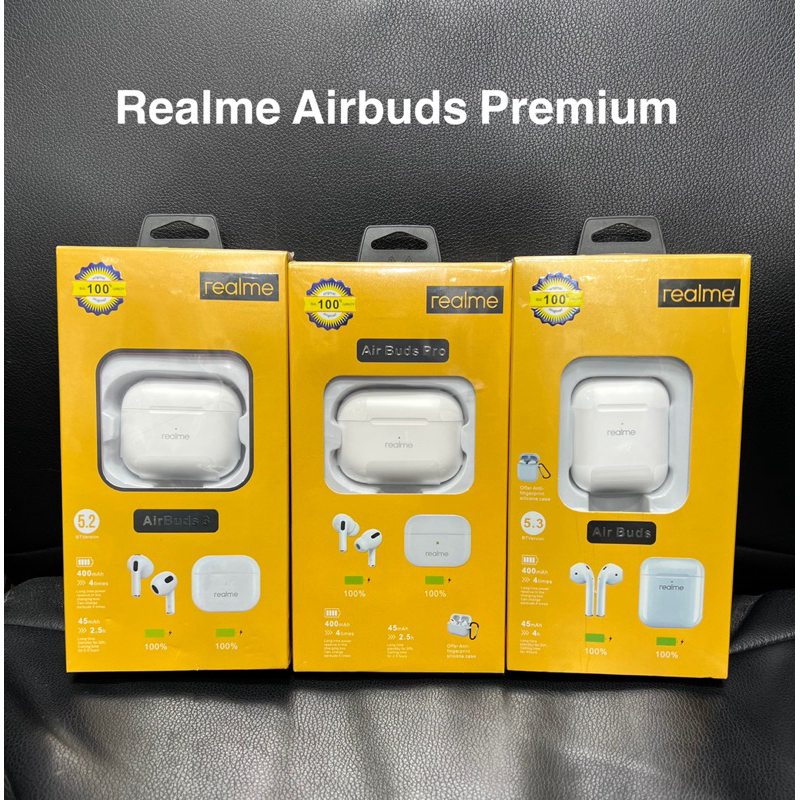 Realme Air Buds Pro Air Buds 3 True Wireless Earphone TWS Earphone Bluetooth 5.4 For realme Buds