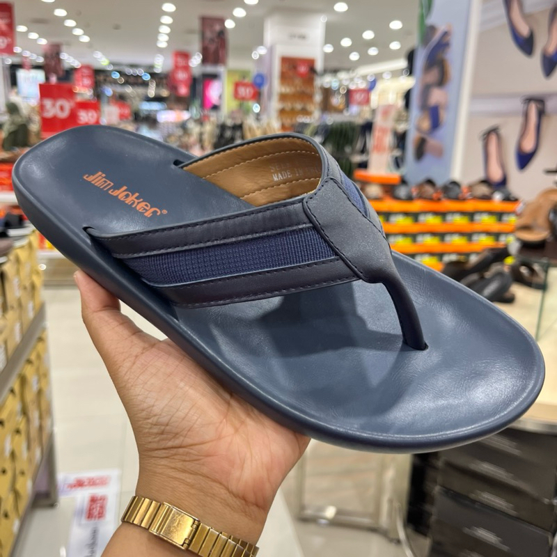 Sandal jepit kulit pria by Jim Joker | Sandal jepit super lentur jim joker | seek 1