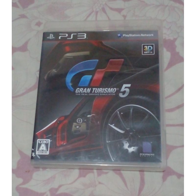 Kaset Sony Ps 3 Gran Turismo 5 CD Game ps3 siap main mulus lancar jaya