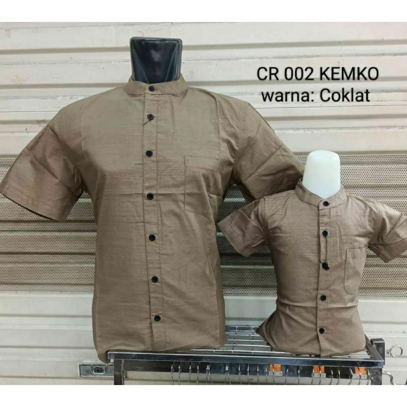 Baju kemko couple ayah anak