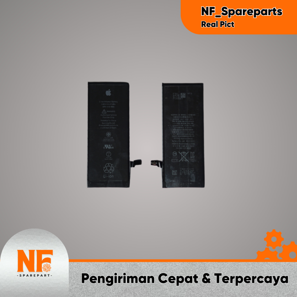 BATERAI / BATTERAI IP 6S / 6SPLUS / BATT IPHONE  6 S / 6 S PLUS / 6SP ORIGINAL 100%