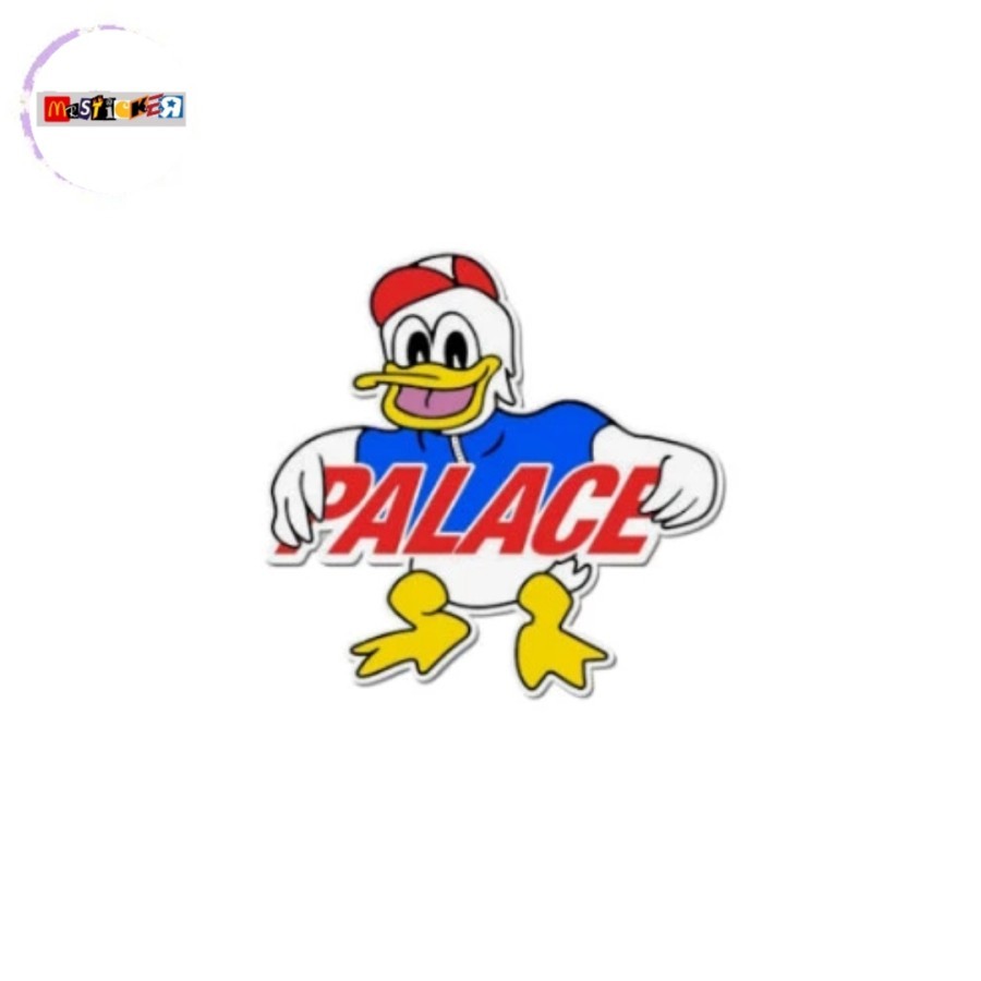 

sticker Palace x Rapha duck logo stiker cyclist streetwear