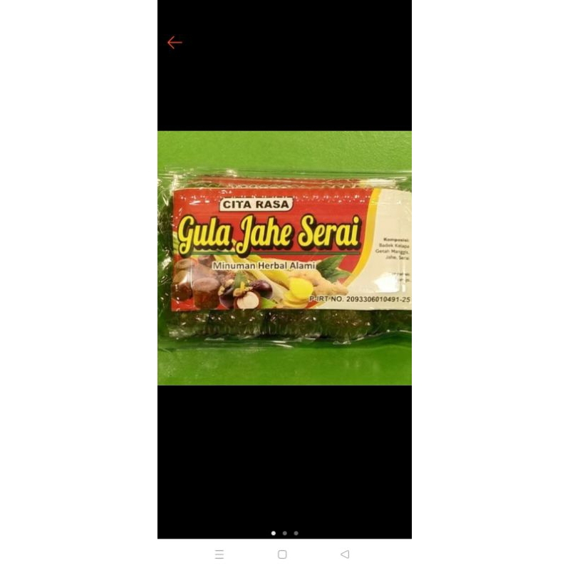

gula jahe