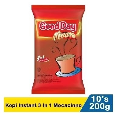 

Good Day Kopi Instant 3 In 1 Mocacinno 10X20g