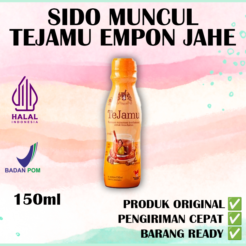 

Sido Muncul TeJamu Empon Jahe 150ml - Daya Tahan Tubuh - Ramuan Minuman Tradisional