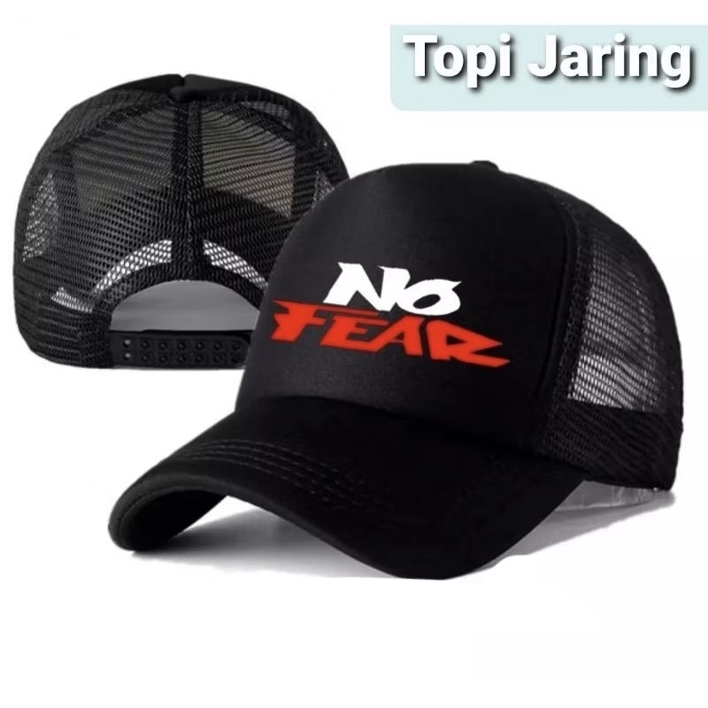 Topi Pria / Truker / surf / skate / Hat NoFear