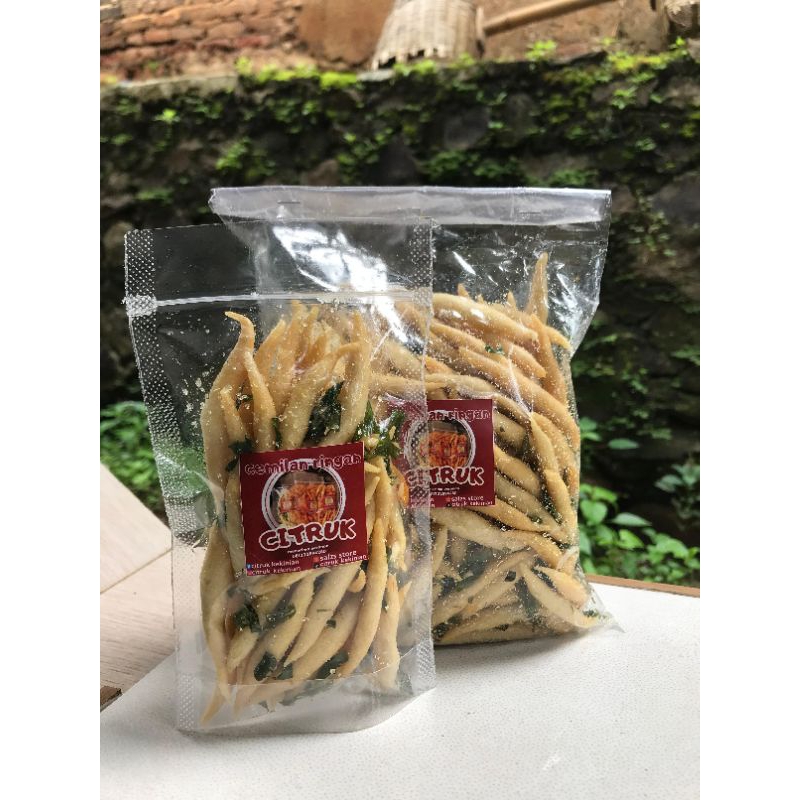 

kemasan doble pouch.varian original daun jeruk