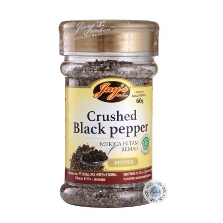 

lada merica hitam kasar remah black pepper crushed jays 60