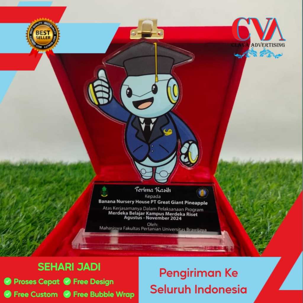 Akrilik Wisuda | Vandel Akrilik| Plakat | Plakat Wisuda Akrilik | Piala Akrilik Wisuda