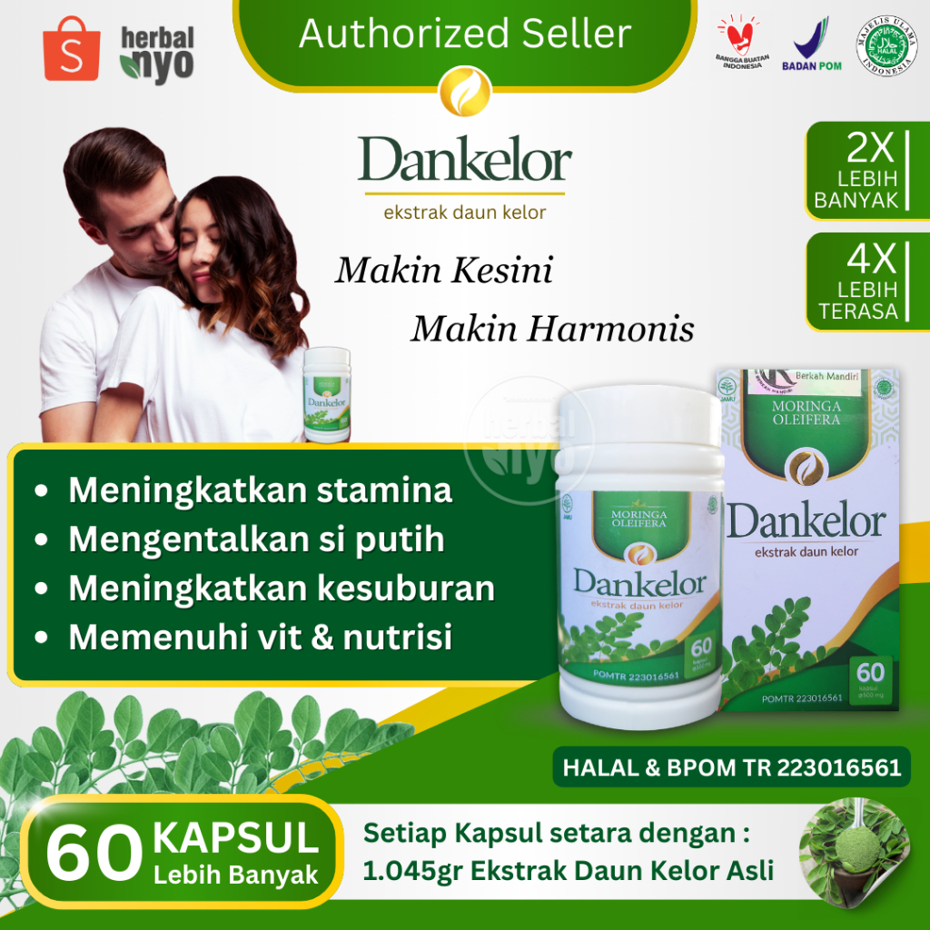 Dankelor Original Obat Sperma Encer Solusi Sperma Menambah Stamina Energi Meningkatkan Kesuburan