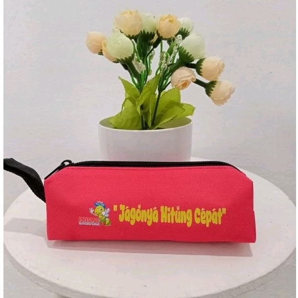 

Pouch Kotak Pensil/Dompet Custom/Kotak Pensil Sablon Nama/Souvenir Sekolah Tempat Pensil
