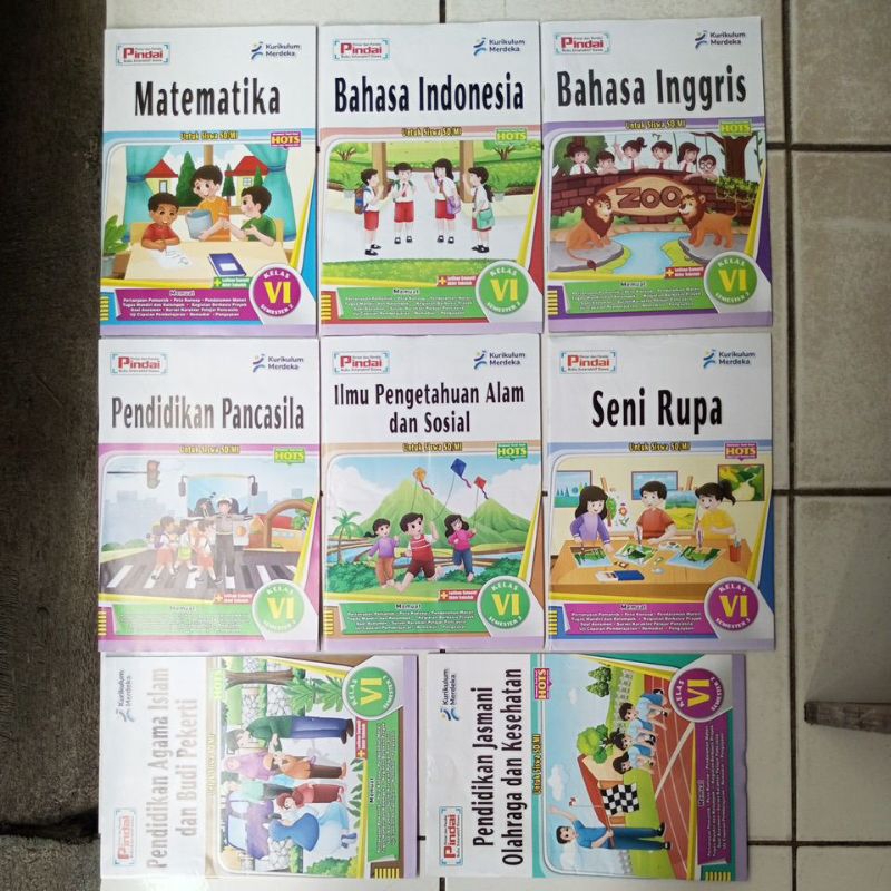 LKS Pindai kls 6 SD Semester 2 Kurikulum Merdeka