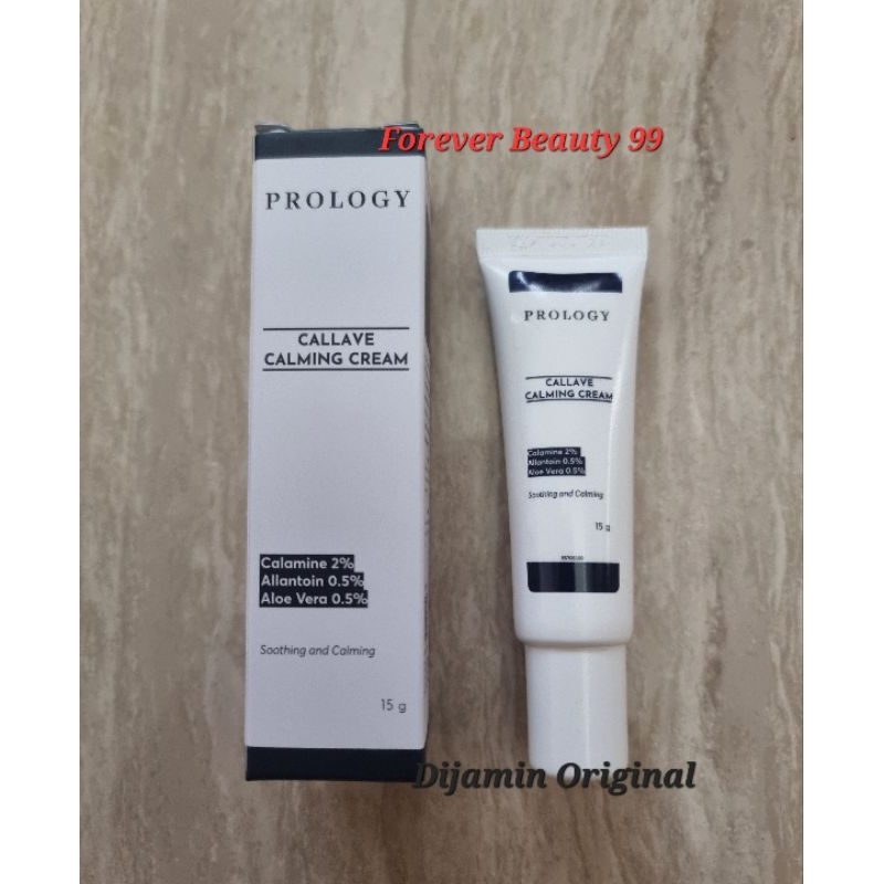 Prology Callave Calming Cream 15 gr - krim iritasi / kemerahan / pelembab - Derma Xp - BPOM - dermax