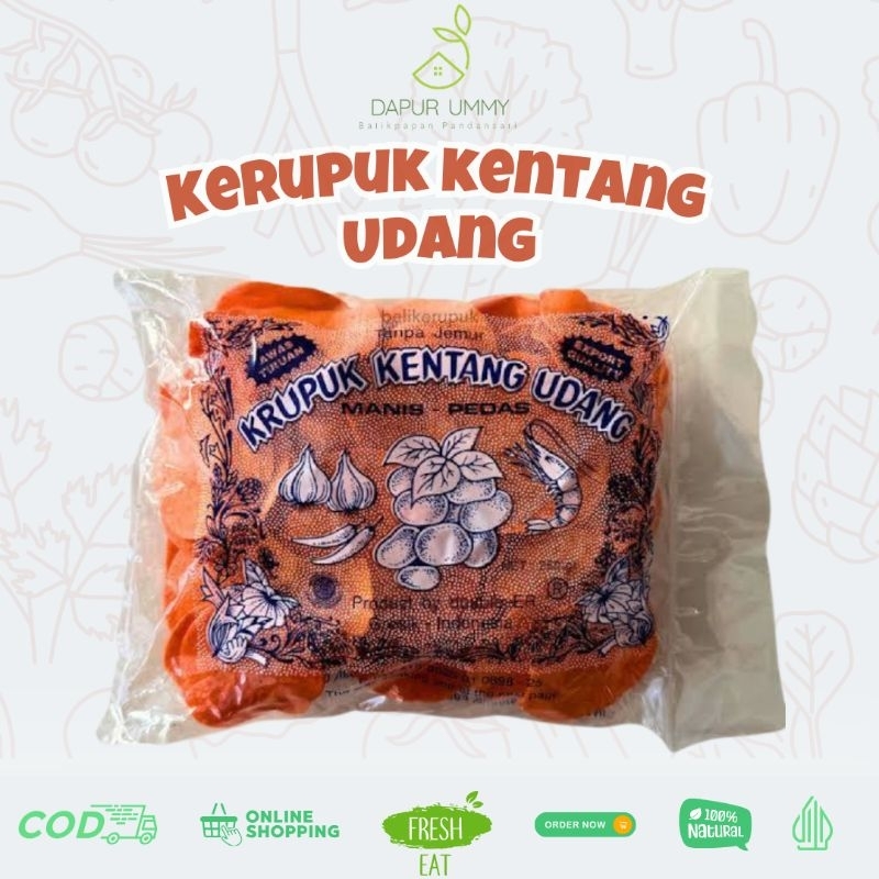 

Kerupuk Kentang Udang Pedas Manis