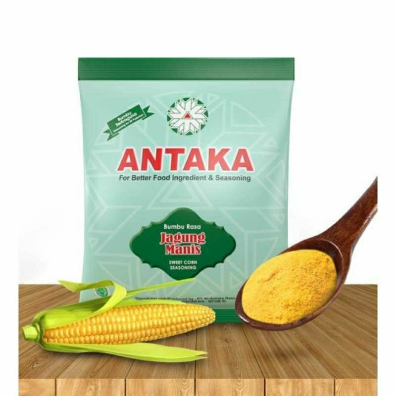 

Antaka Bumbu Rasa Jagung Manis Sweet Corn Seasoning 100 gram