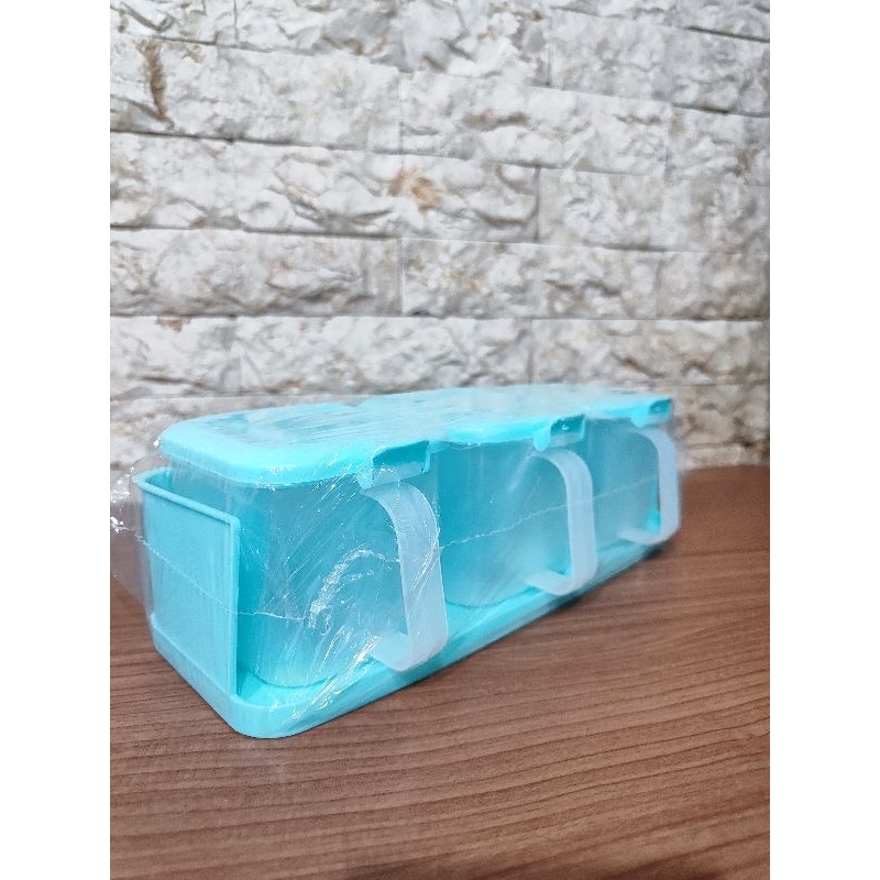 Tempat Bumbu Set / Toples Bumbu Set / Tempat Bumbu Warna Murah / Spices Box