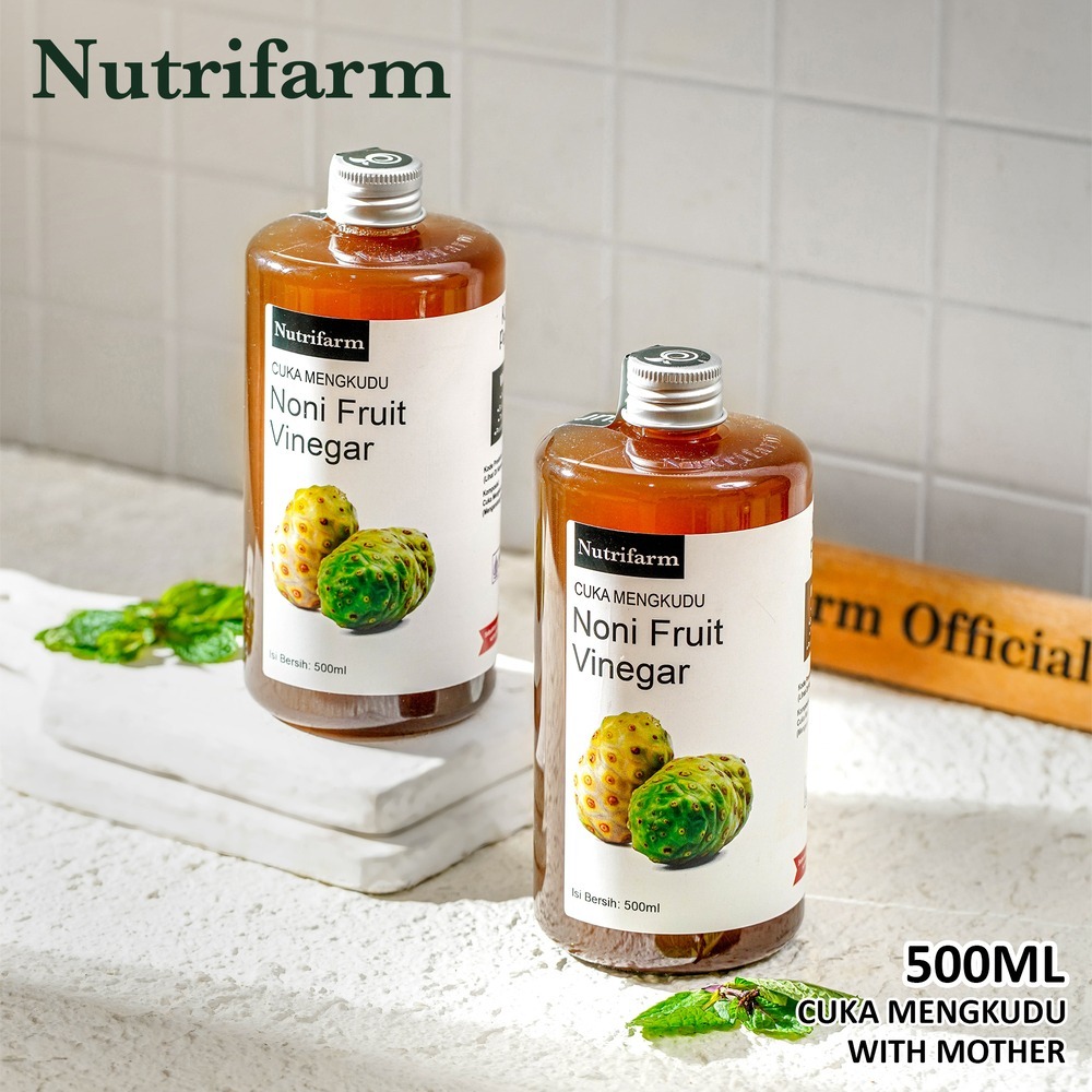 

NUTRIFARM CUKA MENGKUDU NONI FRUIT VINEGAR 500ML