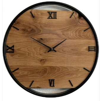 Jam Dinding Kayu Jati Vintage Antik