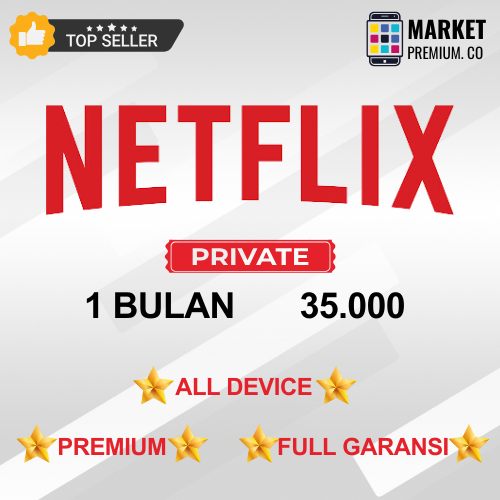 Jual Netflix Premium 1 Bulan