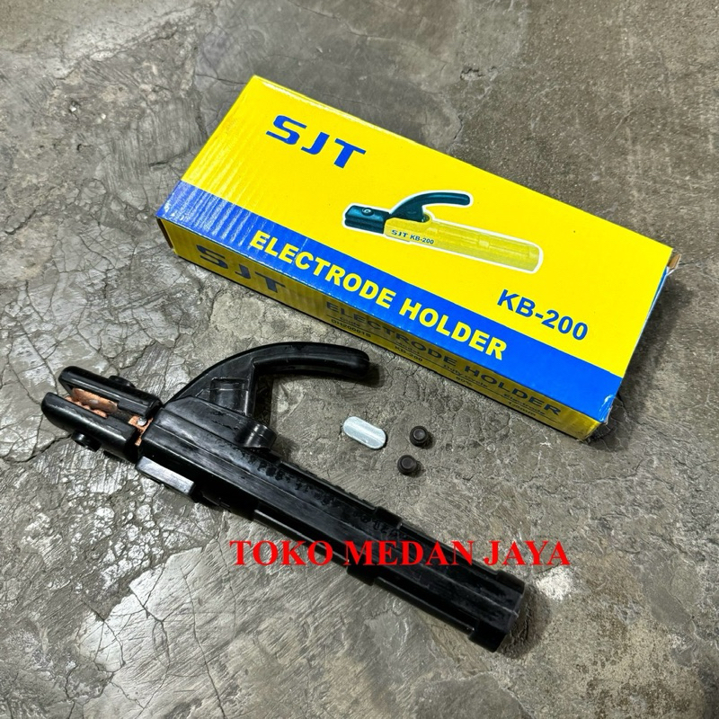 SJT TANG LAS INVENTER KB-200 KUNCI ELEKTRIK ELECTRODE HOLDER INVENTER 200