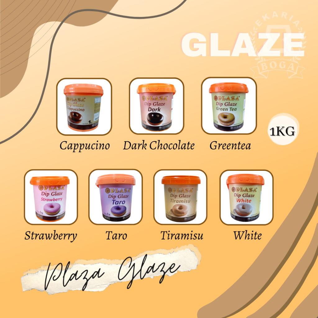 

COKLAT | GLAZE | TOPPING & DECORATION | BAHAN PELAPIS | PLAZA| GLAZE PLAZA | PLAZA GLAZE 1KG