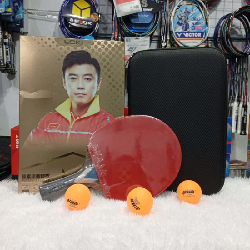 Bet Pingpong / Bat Tenis meja Merk Loki 7.0 / Reket Tenis Meja