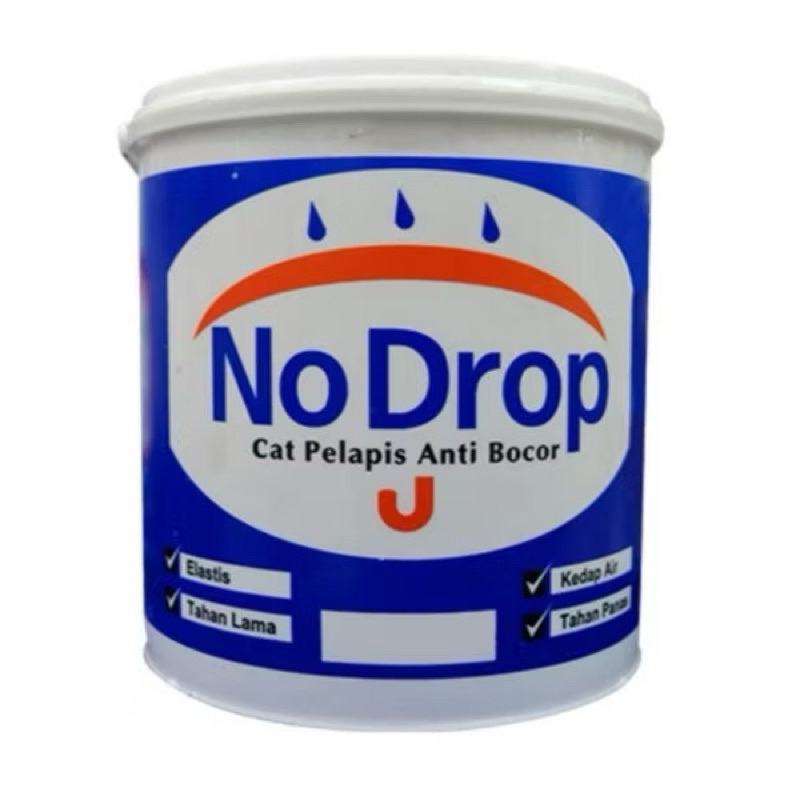 CAT TEMBOK WATERPROOFING/PELAPIS ANTI BOCOR NO DROP 5KG / 1 Galon(READY WARNA)