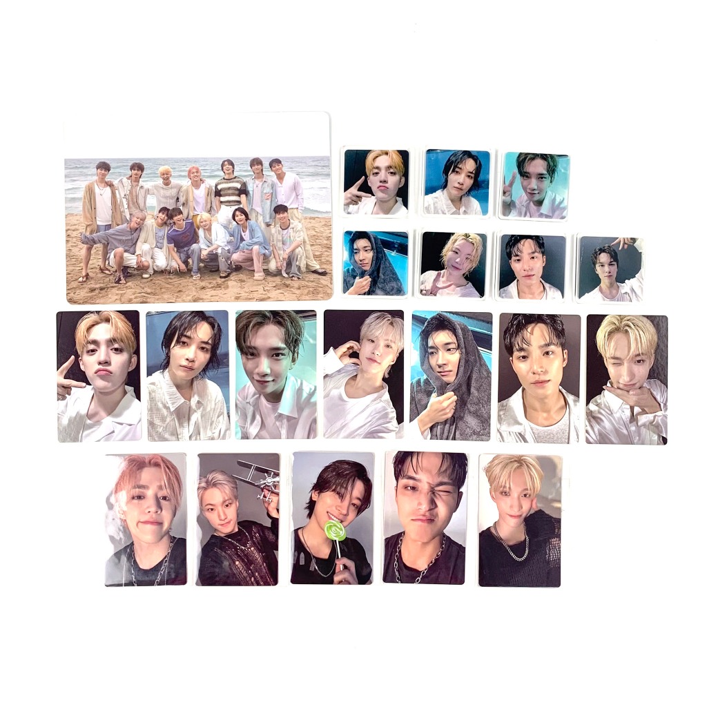 [sharing] SEVENTEEN - SPILL THE FEELS Photobook ver. / Carat ver. Photocard Benefit (Appmus / Wevers