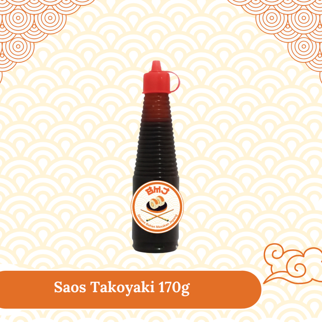 

TAKOYAKI SAUCE 170 g Halal │ Saus Topping Takoyaki & Okonomiyaki