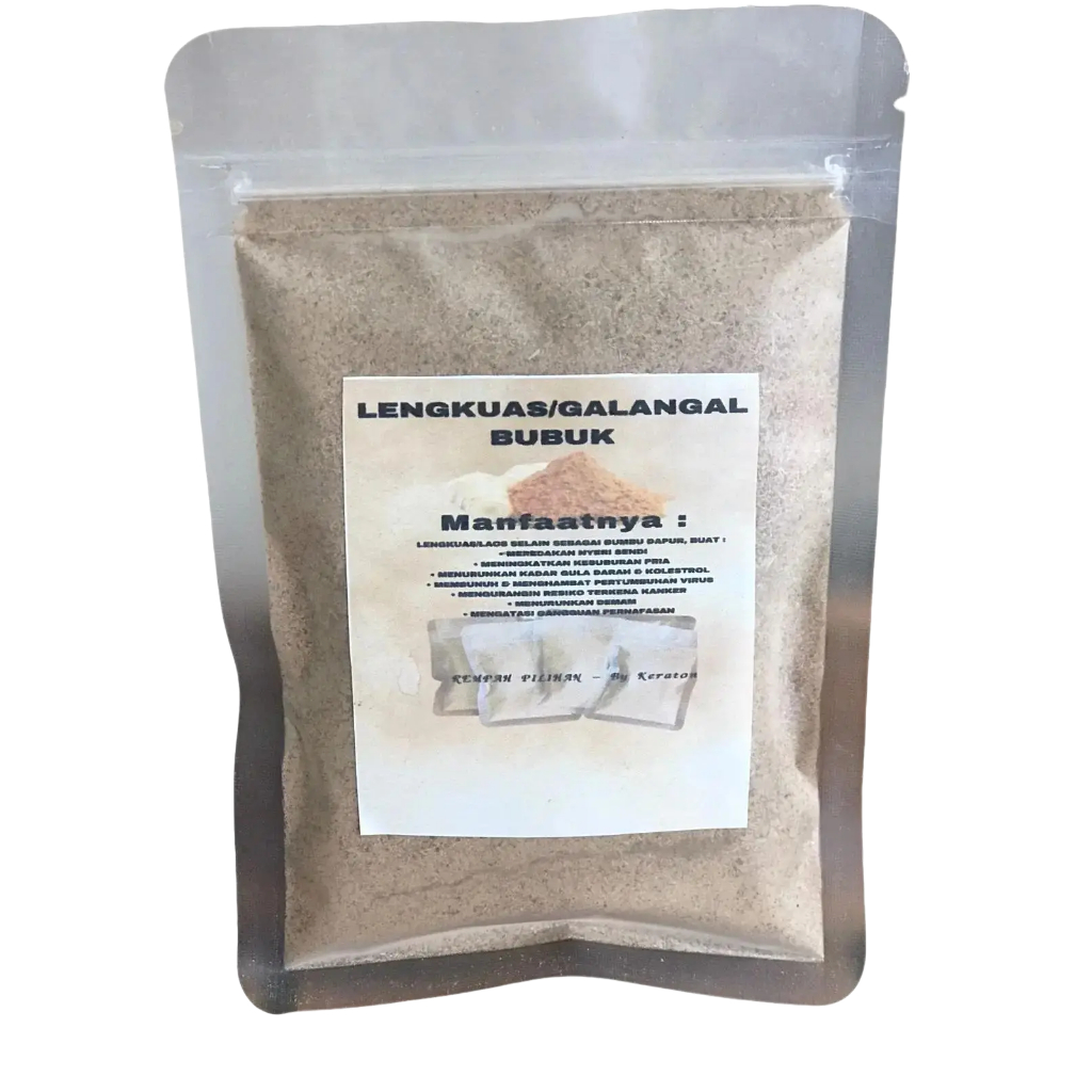 

Lengkuas Laos Galangal Bubuk Powder 100% Asli Lengkuas Giling