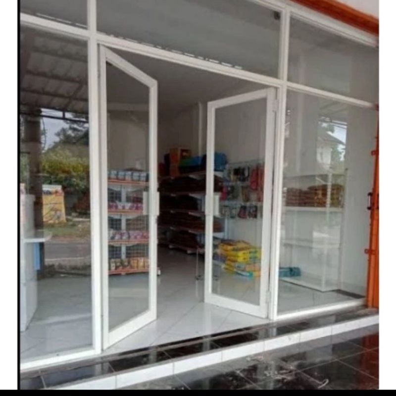 Pintu Swing Double Aluminium