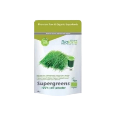 

Minuman Nutrisi Biotona Supergreens Raw 150 gram