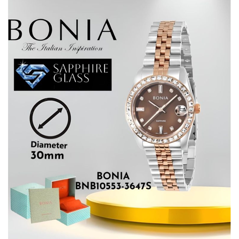 Jam Tangan Wanita Bonia BNB10553-3647S Original Bonia bnb10553-3647s original Garansi Resmi 1 Tahun