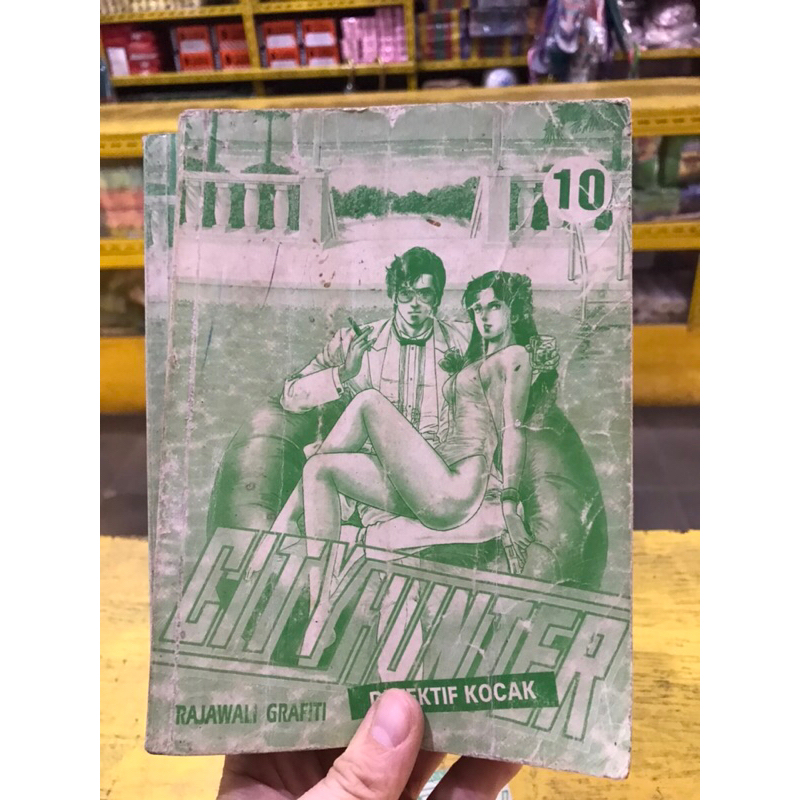 CITY HUNTER RAJAWALI GRAFITI 5 KOMIK LAWAS