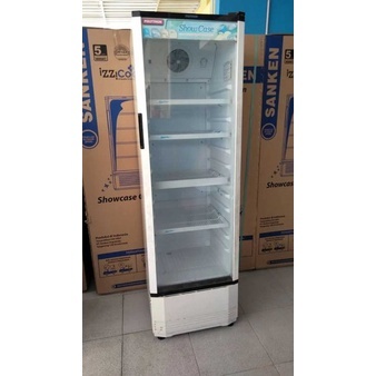 SHOWCASE POLYTRON SCN 230L LEMARI ES MINUMAN SCN 230 4 RAK